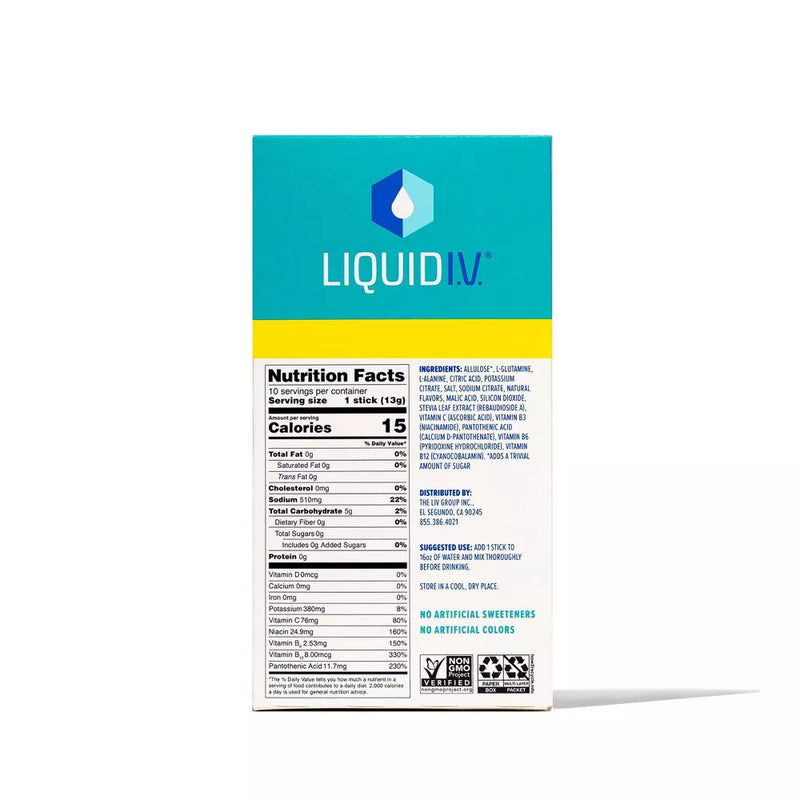 Sugar Free Hydration Multiplier by Liquid I.V.