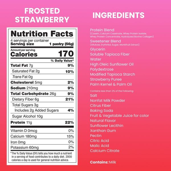#Flavor_Frosted Strawberry