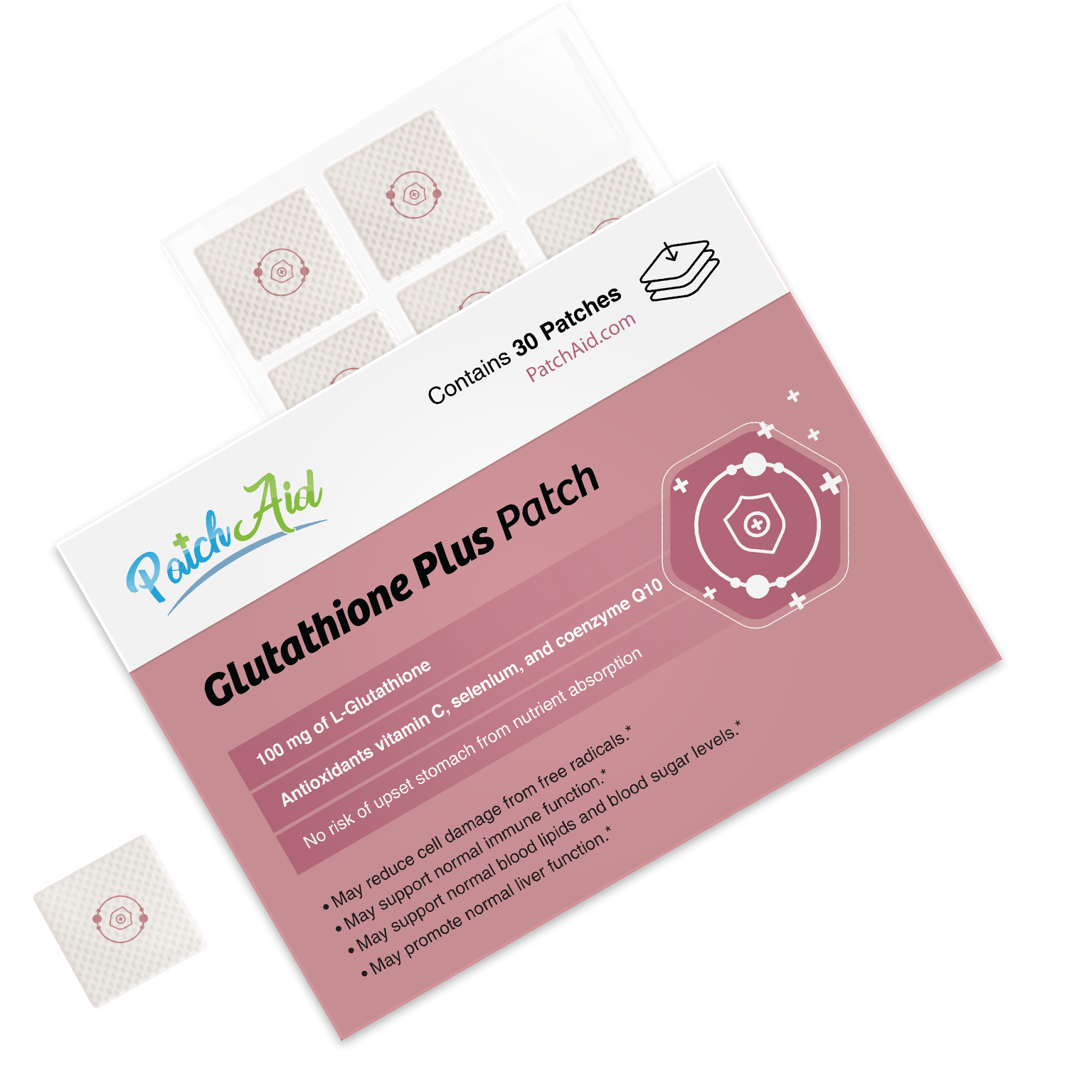Glutathione Plus Patch by PatchAid - High-quality Vitamin Patch by PatchAid at BariatricPal Store