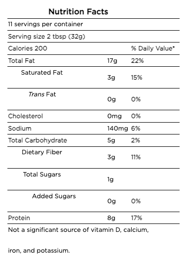 Good Good Crunchy Peanut Butter - No Added Sugar 12oz - High-quality Peanut Butter by Good Good at BariatricPal Store