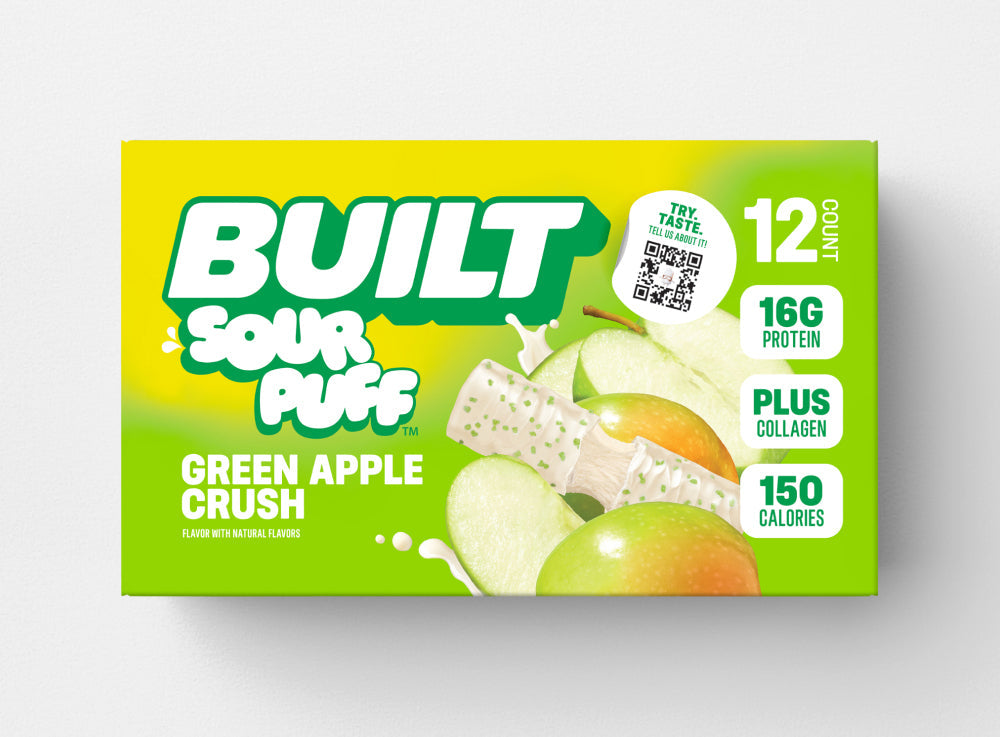 #Flavor_Green Apple Crush #Size_12 Bars