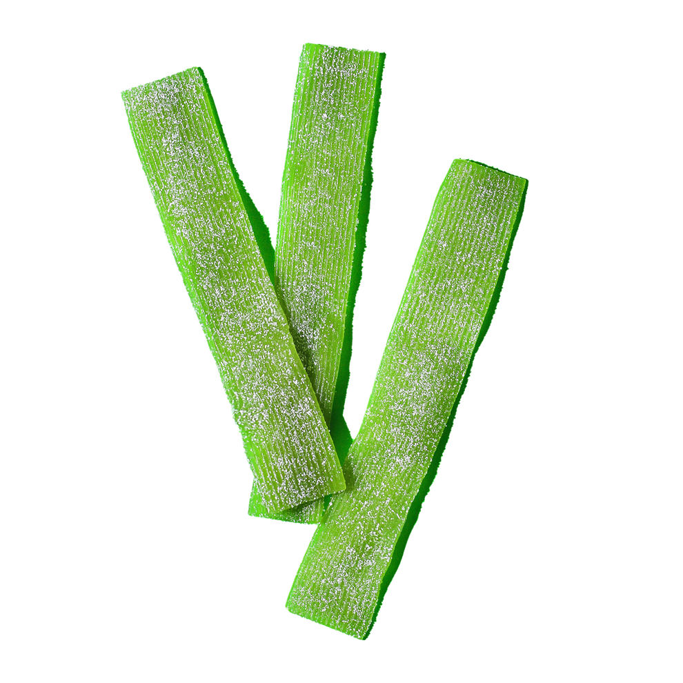 Joyride Sour Green Apple Strips, 3.5 oz