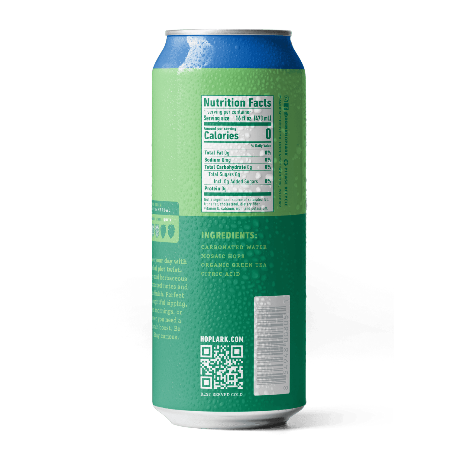 #Flavor_The Green Tea One, with Caffeine