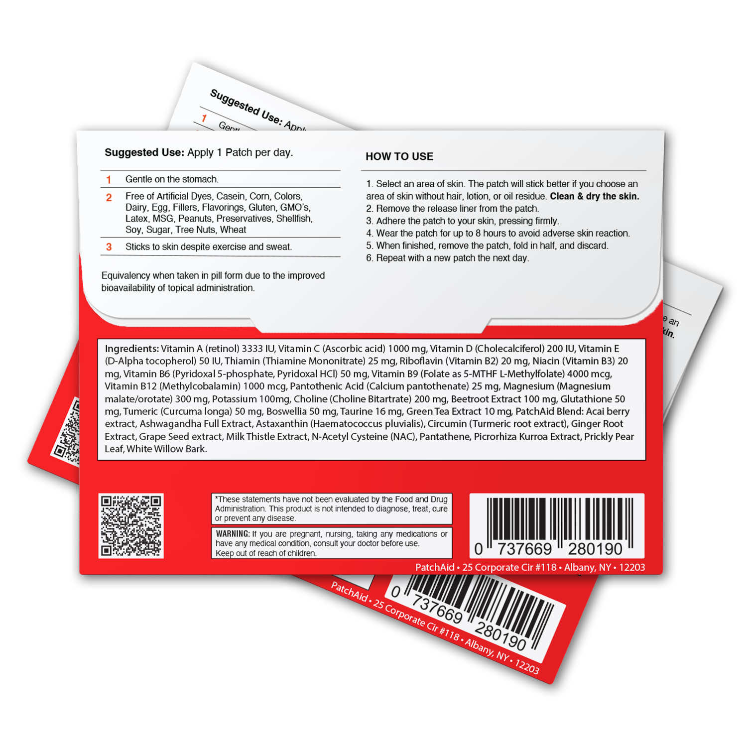 Super Mega Vitamin Patch Pack by PatchAid