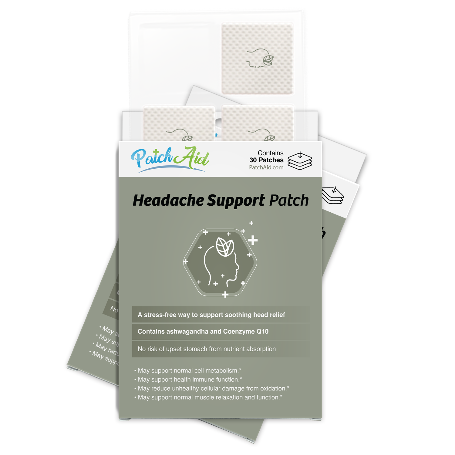 Headache Support Patch by PatchAid
