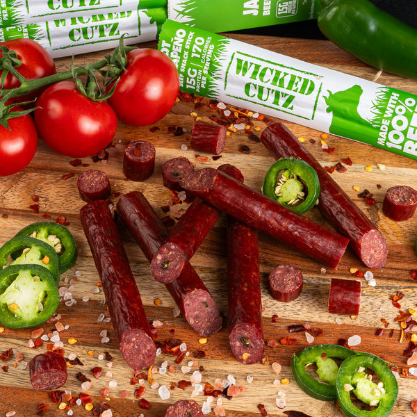 Wicked Cutz Beef Jerky Stick - Hot Jalapeño