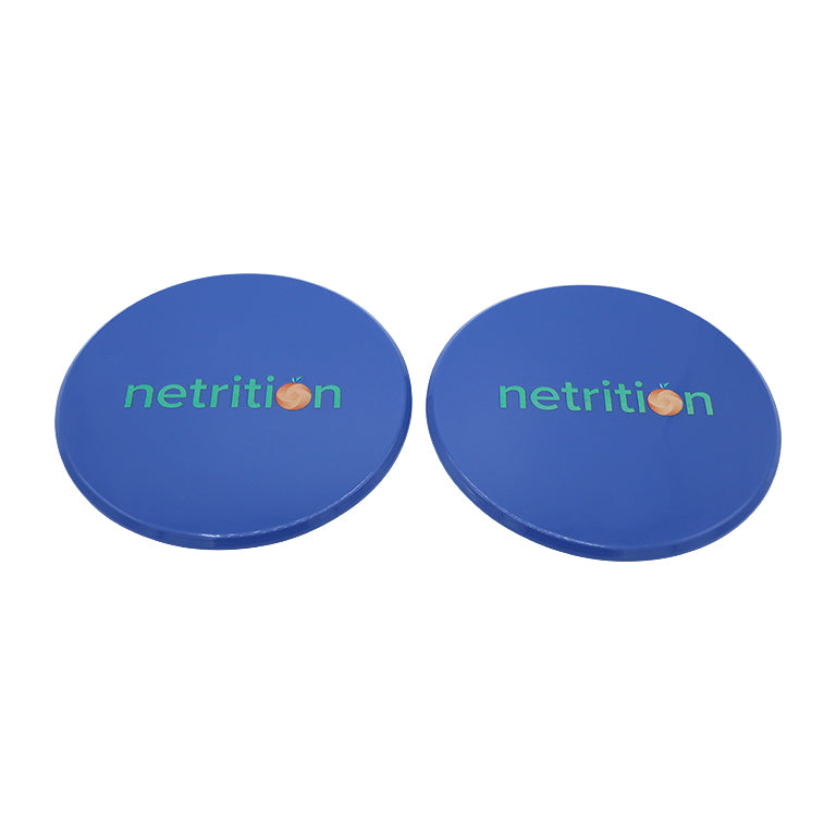 Netrition Core Sliders - Pack of 2 Dual-Sided Gliding Discs for Full Body Workout - High-quality Fitness Accessories by Netrition at BariatricPal Store