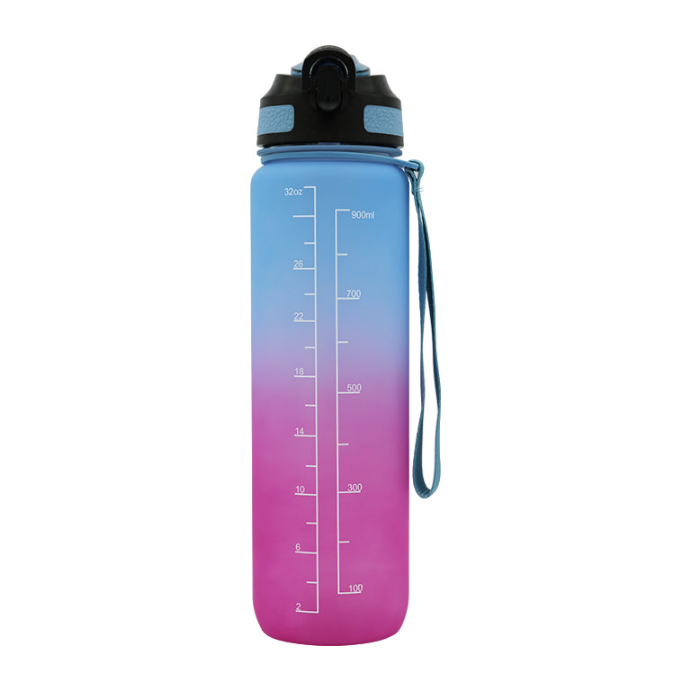 Hydrate & Inspire 32oz Motivational Water Bottle by BariatricPal - With Built-In Straw - High-quality Shakers, Mixers & Bottles by BariatricPal at BariatricPal Store