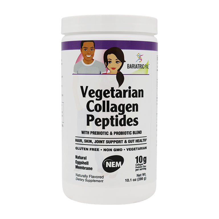 Vegetarian Collagen Peptides by BariatricPal - With Prebiotic & Probiotic Blend - High-quality Collagen Powder by BariatricPal at BariatricPal Store