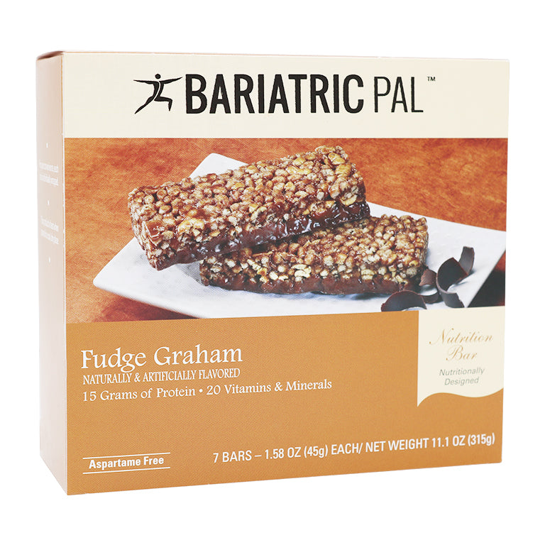 BariatricPal 15g Protein Bars - Crispy Fudge and Graham - High-quality Protein Bars by BariatricPal at BariatricPal Store