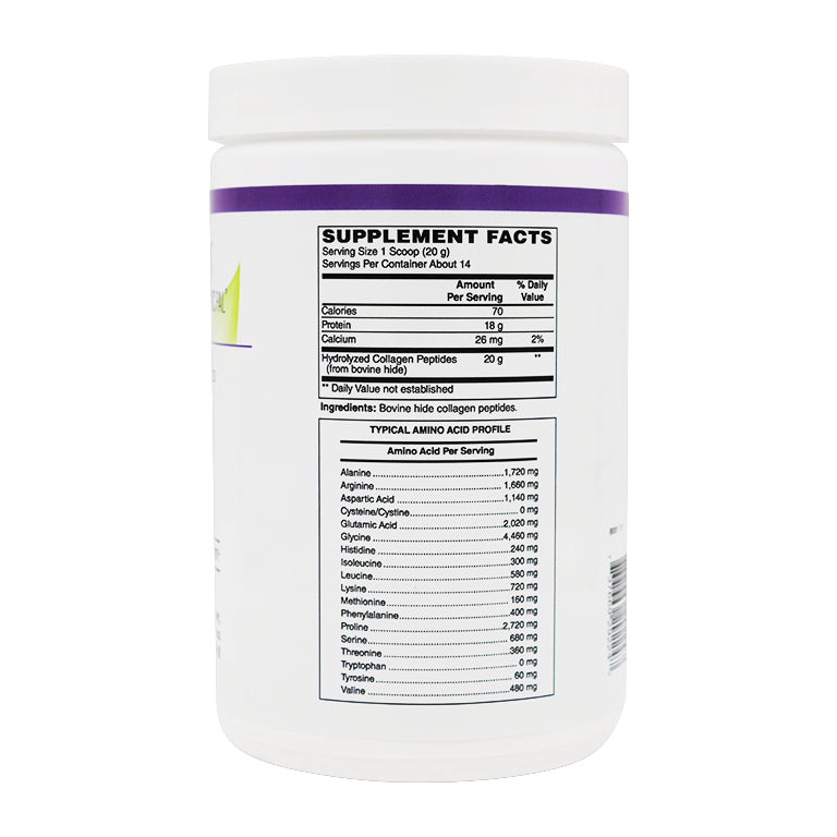 Collagen Peptides Powder (Hydrolyzed Type 1 & 3, Grass Fed) Skin, Hair, Nail & Joint Support by BariatricPal - Unflavored & Unsweetened - High-quality Collagen Powder by BariatricPal at BariatricPal Store