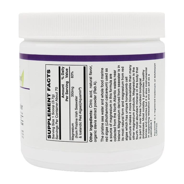 Magnesium Powder - Certified Organic Whole Food & Certified Vegan! (70 Servings) by BariatricPal - High-quality Magnesium by BariatricPal at BariatricPal Store