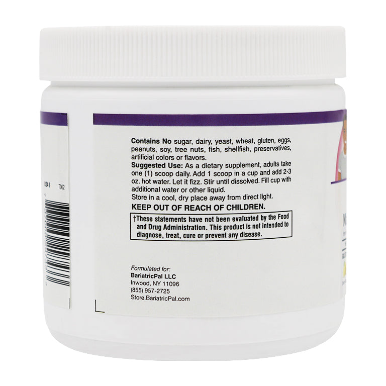 Magnesium Powder - Certified Organic Whole Food & Certified Vegan! (70 Servings) by BariatricPal - High-quality Magnesium by BariatricPal at BariatricPal Store