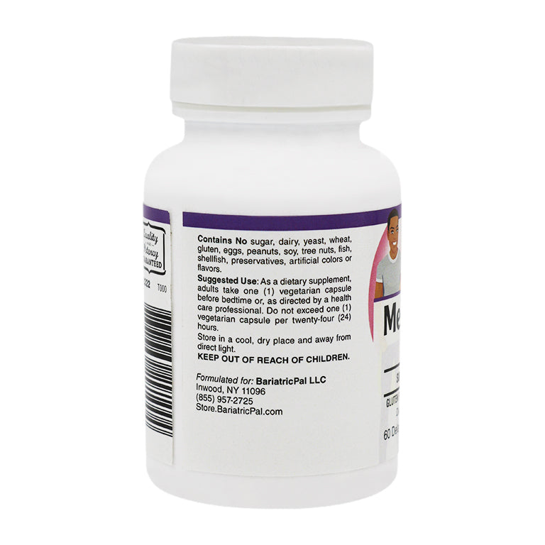 Melatonin Delayed-Release 10mg Capsules (60ct) - Supports Sleep! by BariatricPal - High-quality Melatonin by BariatricPal at BariatricPal Store