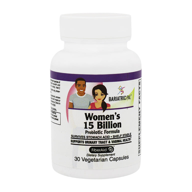 Women’s Prebiotic & Probiotic 15 Billion CFU Vaginal, Urinary Tract & Digestive Health Capsules by BariatricPal - High-quality Probiotic by BariatricPal at BariatricPal Store