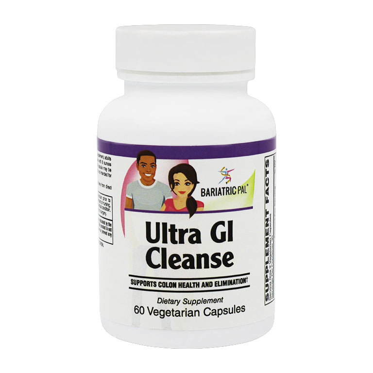 Ultra GI Cleanse Capsules by BariatricPal - Supports Colon Health and Elimination - High-quality Detox & Cleanse Supplements by BariatricPal at BariatricPal Store