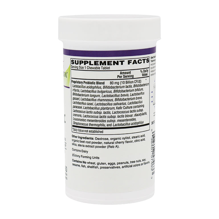 Chewable Adult Probiotic 10 Billion CFU by BariatricPal with 21 Strains & Kefir Cultures - High-quality Probiotic by BariatricPal at BariatricPal Store