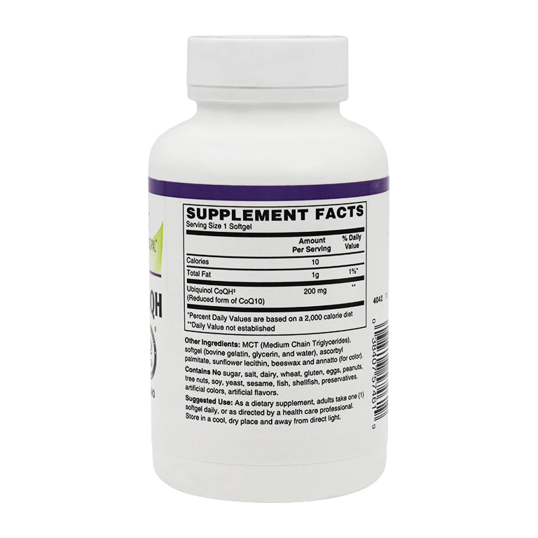 Ubiquinol CoQH Reduced Form of CoQ10 for Enhanced Absorption - Easy Swallow Softgels by BariatricPal - High-quality COQ10 by BariatricPal at BariatricPal Store