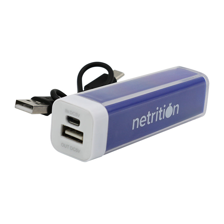 Energize Portable Power Bank by Netrition - High-quality Powerbank by Netrition at BariatricPal Store
