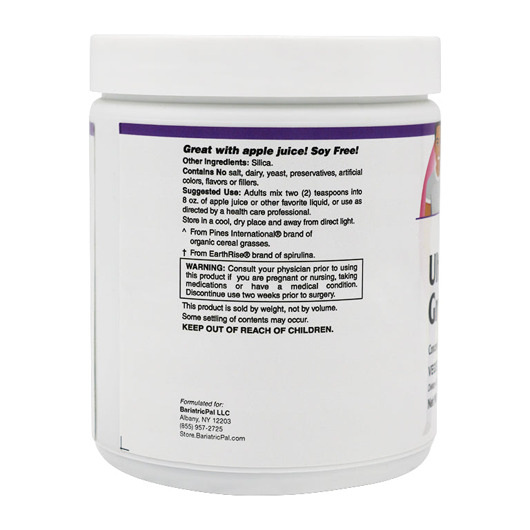 UltraGreens™ Concentrated Vegetarian Superfood by BariatricPal - Comprehensive Wellness Enhancer - High-quality Green Foods/Super Foods by BariatricPal at BariatricPal Store