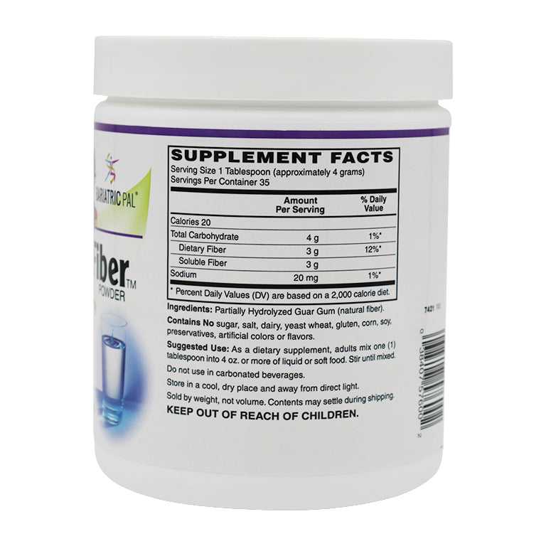 ClearFiber™ Powder by BariatricPal - Dissolves Clearly with No Grit, Thickening or Flavor! - High-quality Fiber Supplement by BariatricPal at BariatricPal Store