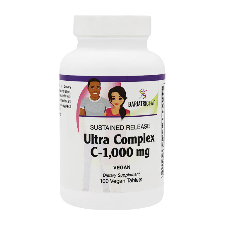Ultra Complex C-1,000 Tablet by BariatricPal - Elevate Immunity, Boost Collagen & Energize Your Life - High-quality Vitamin C by BariatricPal at BariatricPal Store