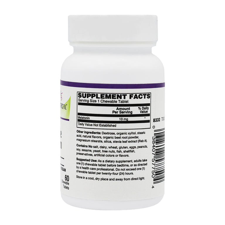 BariatricPal High Potency 10mg Melatonin Chewable - Mixed Berry - High-quality Melatonin by BariatricPal at BariatricPal Store