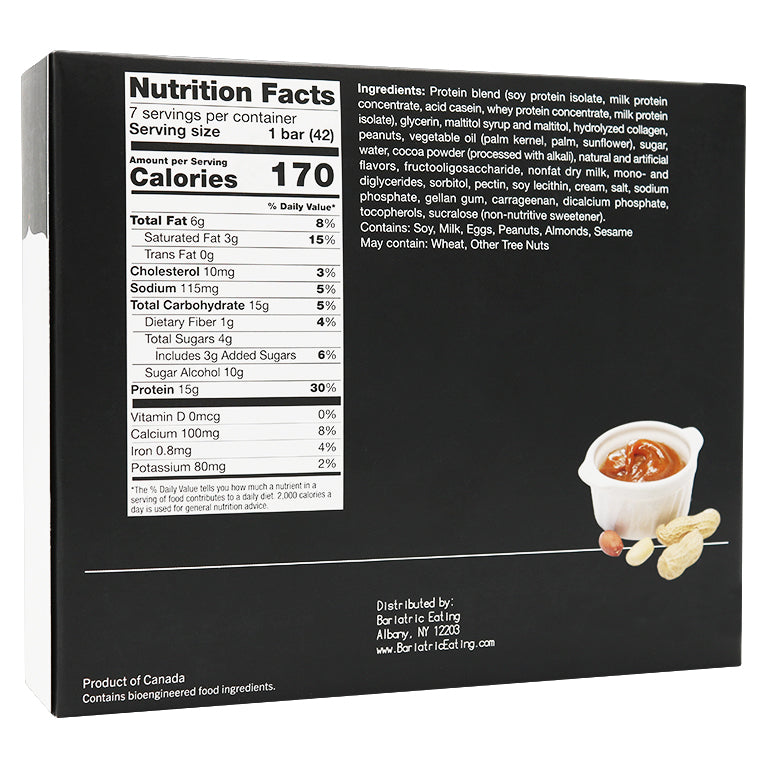 Inspire Protein & Fiber Bars by Bariatric Eating - Caramel Nut - High-quality Protein Bars by Bariatric Eating at BariatricPal Store