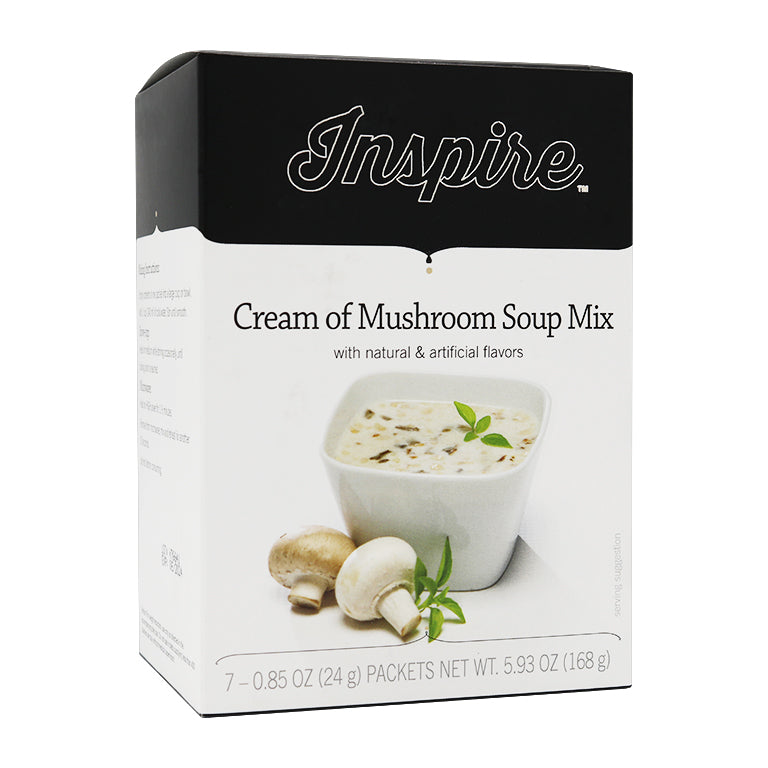 Inspire Protein Soup by Bariatric Eating - Cream of Mushroom - High-quality Soups by Bariatric Eating at BariatricPal Store