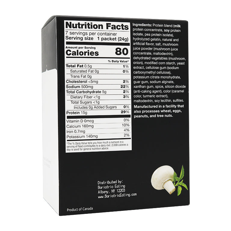 Inspire Protein Soup by Bariatric Eating - Cream of Mushroom - High-quality Soups by Bariatric Eating at BariatricPal Store