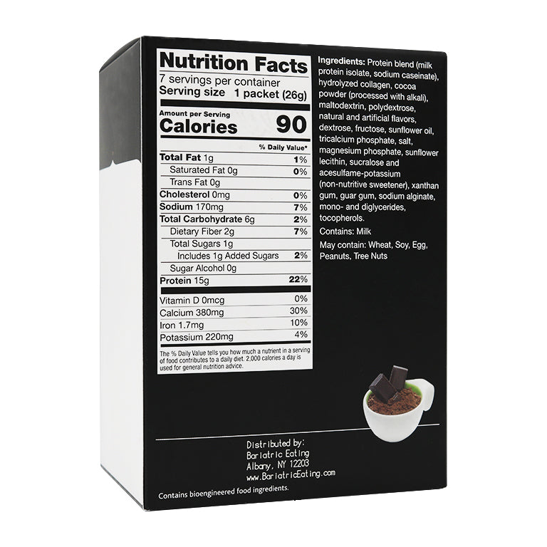 Inspire 15g Hot Chocolate Protein Drink by Bariatric Eating - High-quality Hot Drinks by Bariatric Eating at BariatricPal Store