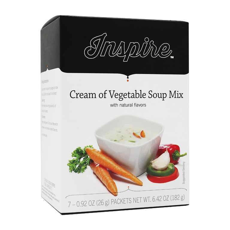 Inspire Protein Soup by Bariatric Eating - Cream of Vegetable - High-quality Soups by Bariatric Eating at BariatricPal Store