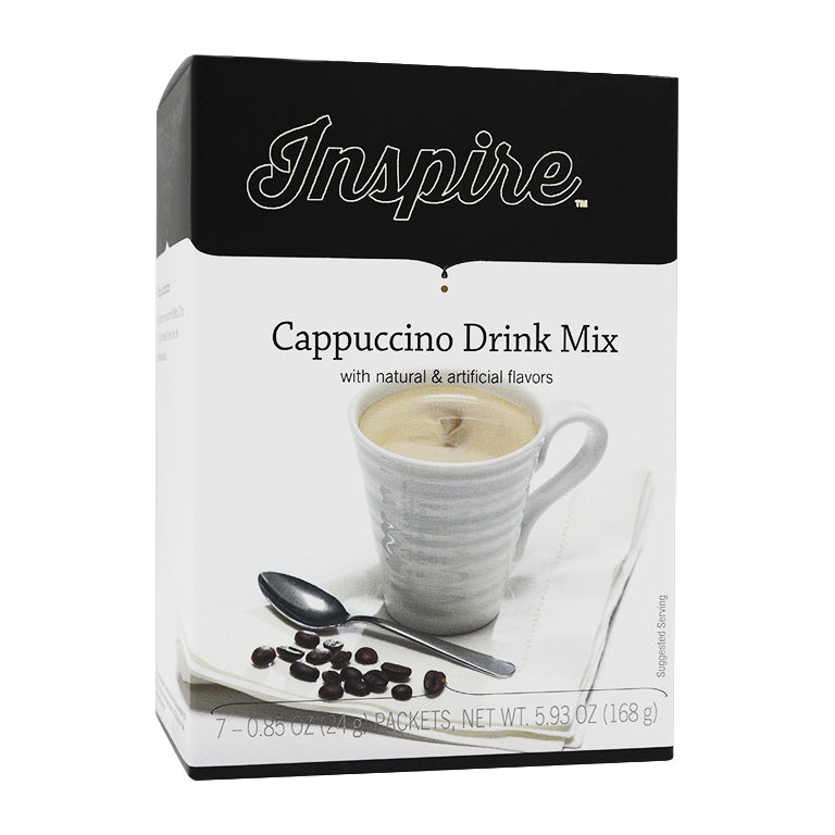 Inspire 15g Hot Protein Mix by Bariatric Eating - Decaf Cappuccino - High-quality Hot Drinks by Bariatric Eating at BariatricPal Store