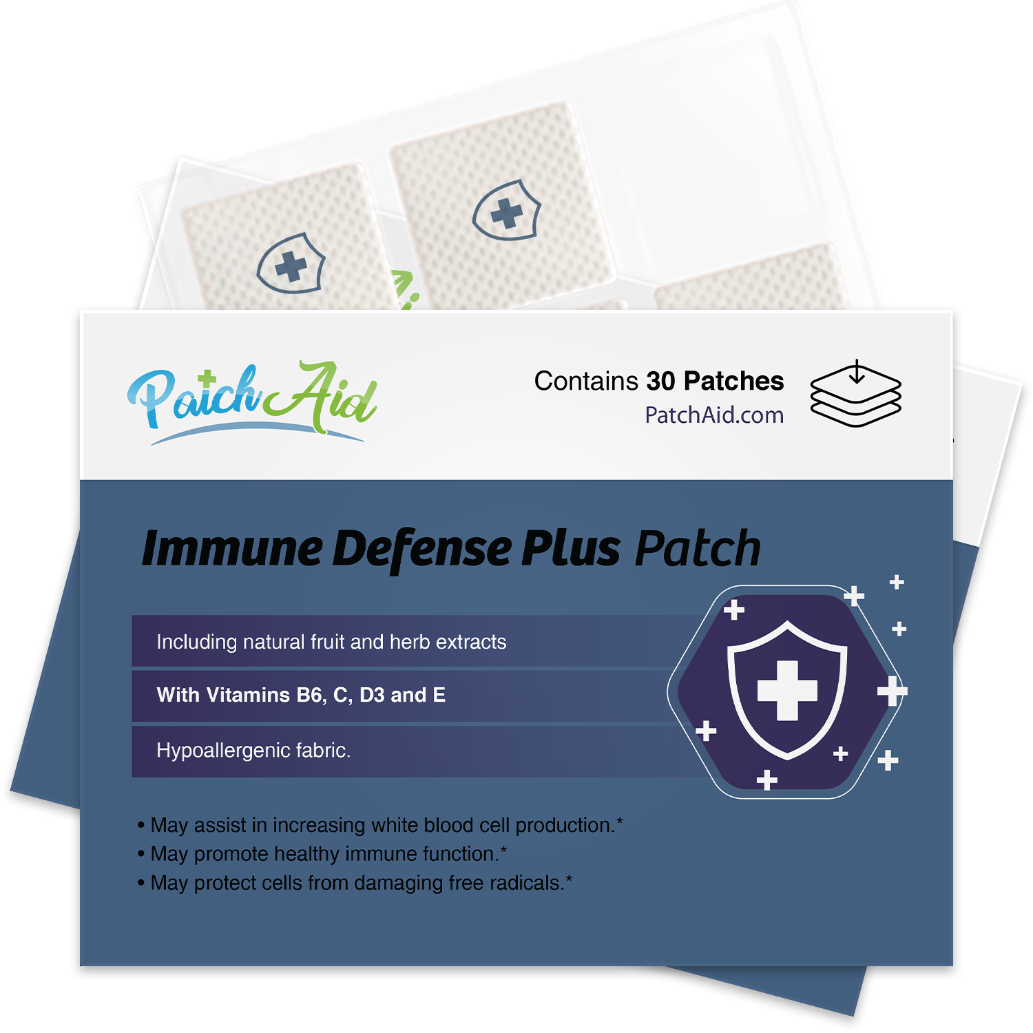 Immune Defense Plus Vitamin Patch by PatchAid - High-quality Vitamin Patch by PatchAid at BariatricPal Store