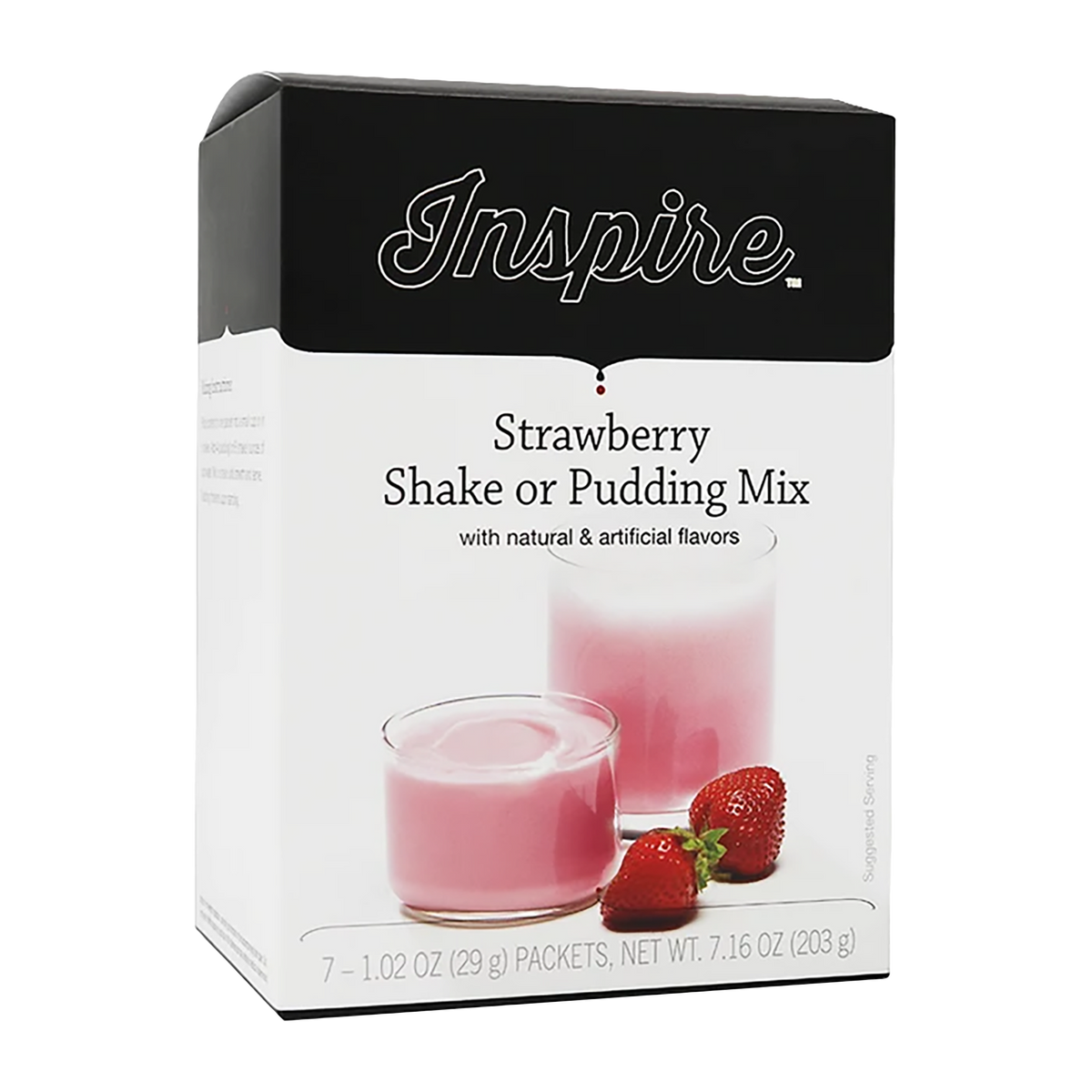 Inspire 15g milk-shake ou pudding protéiné de Bariatric Eating - Fraise, Lot de 1