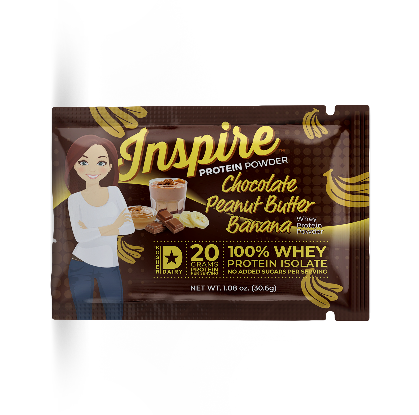 Inspire Single Serve Protein Powder by Bariatric Eating - 20 Flavor Variety Pack!