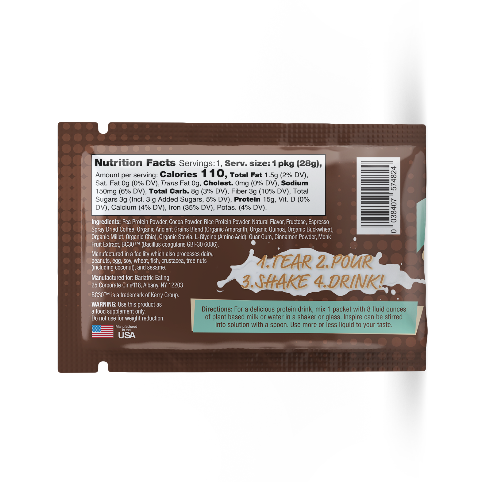 #Type_One Serving #Size_One Pack