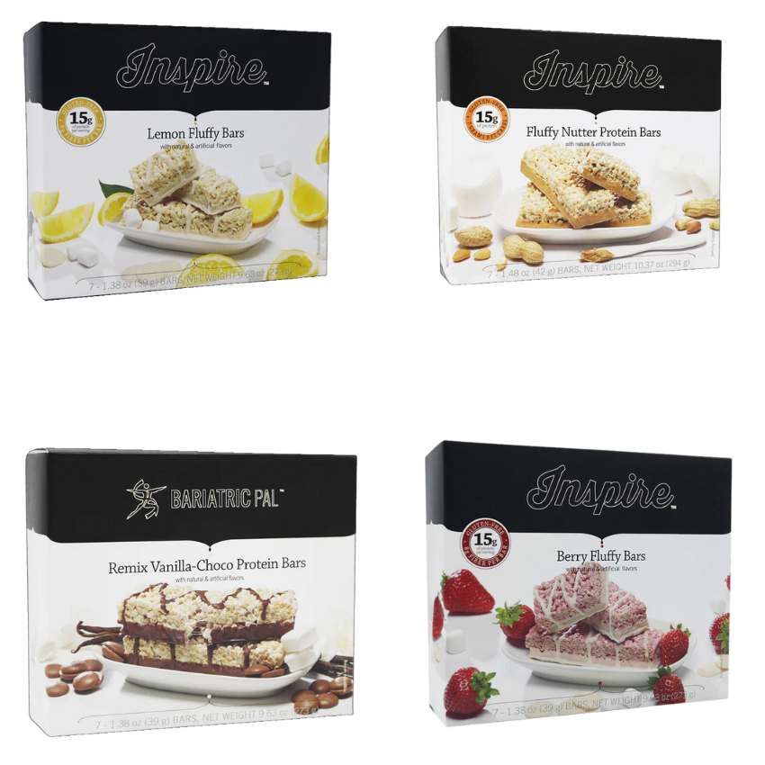 Build-Your-Own Inspire 15g Protein & Fiber Bars by Bariatric Eating Bundle