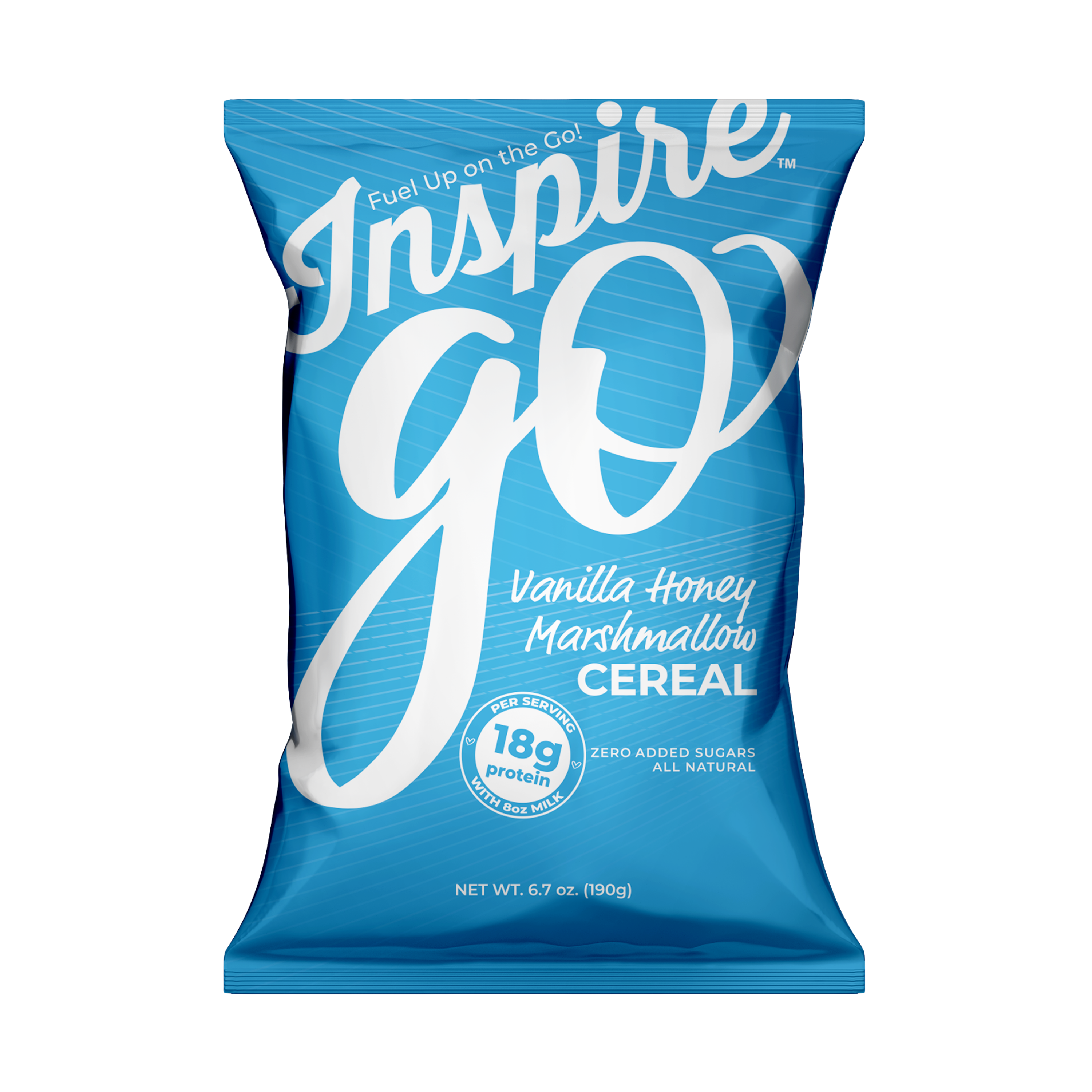 Inspire Protein Cereal Vanilla by Bariatric Eating with 18 grams of protein per serving and zero added sugar.