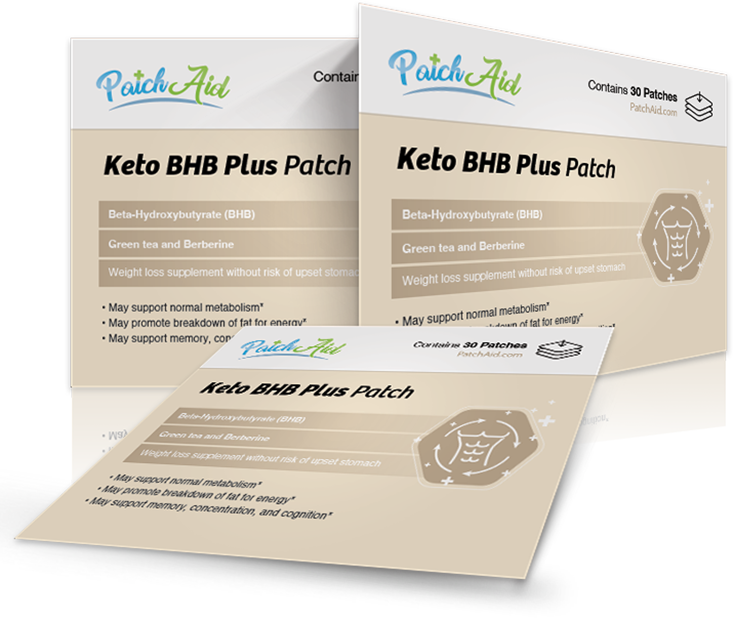Keto BHB Plus Patch by PatchAid - High-quality Vitamin Patch by PatchAid at BariatricPal Store