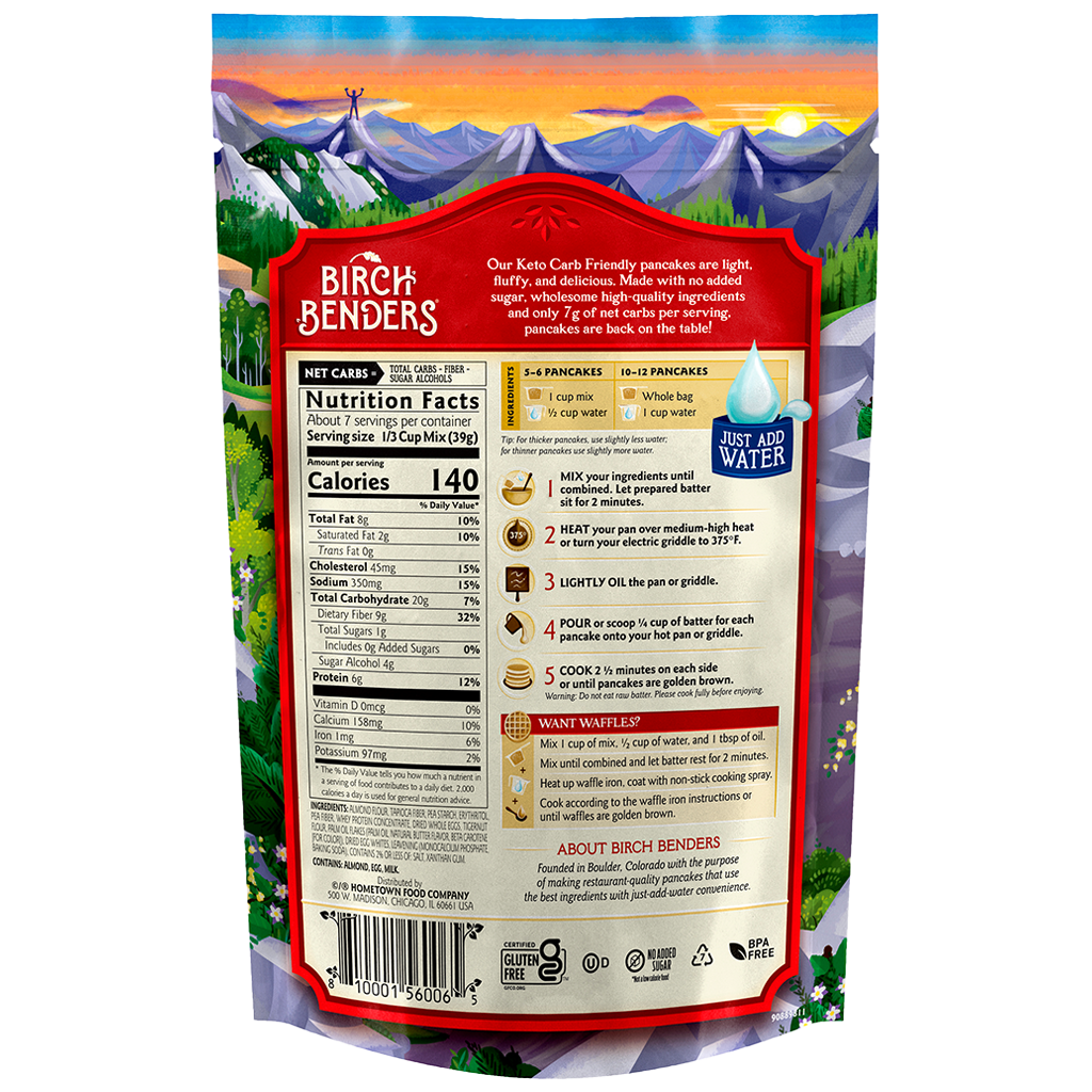 Birch Benders Keto Pancake and Waffle Mix