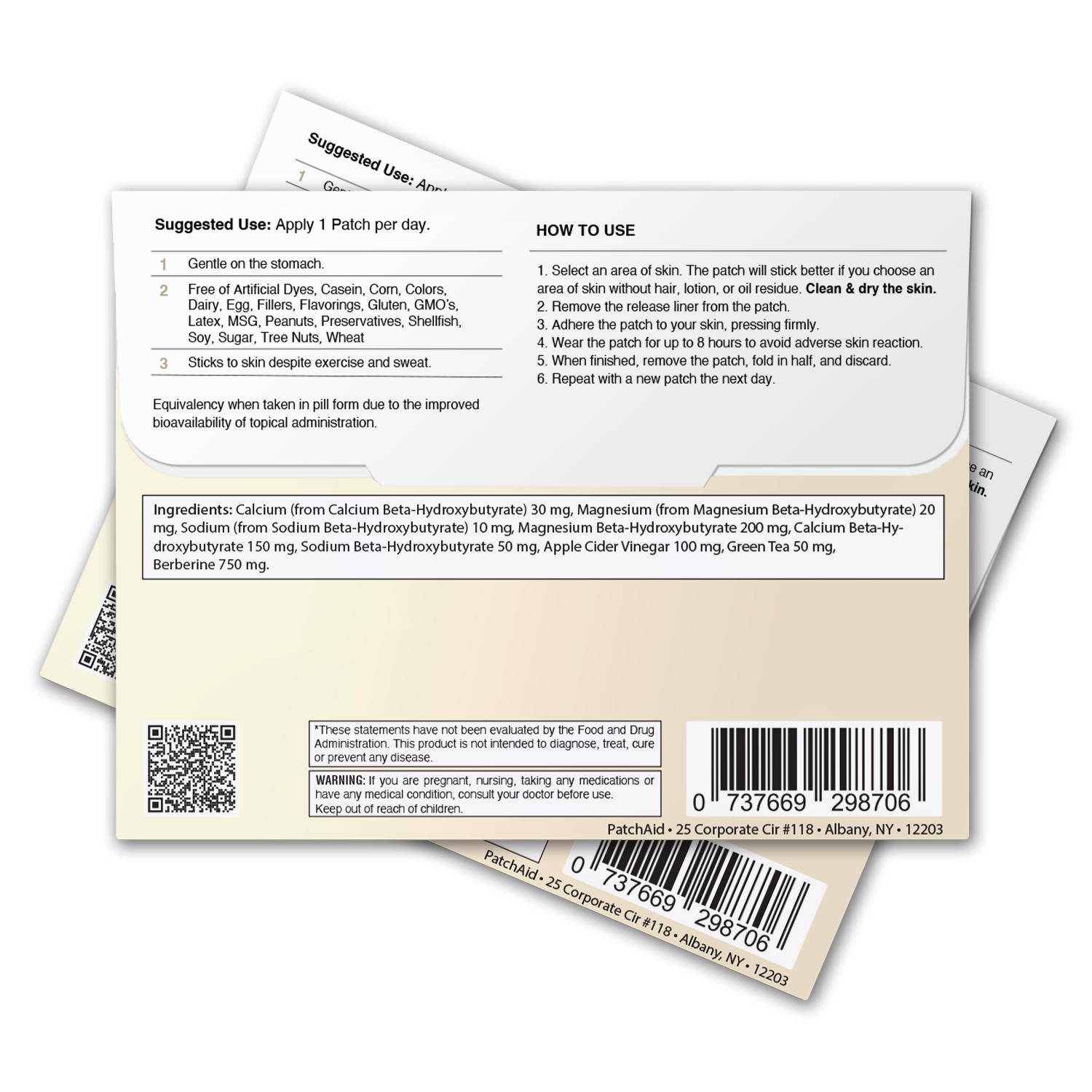 Keto Support Patch Pack by PatchAid