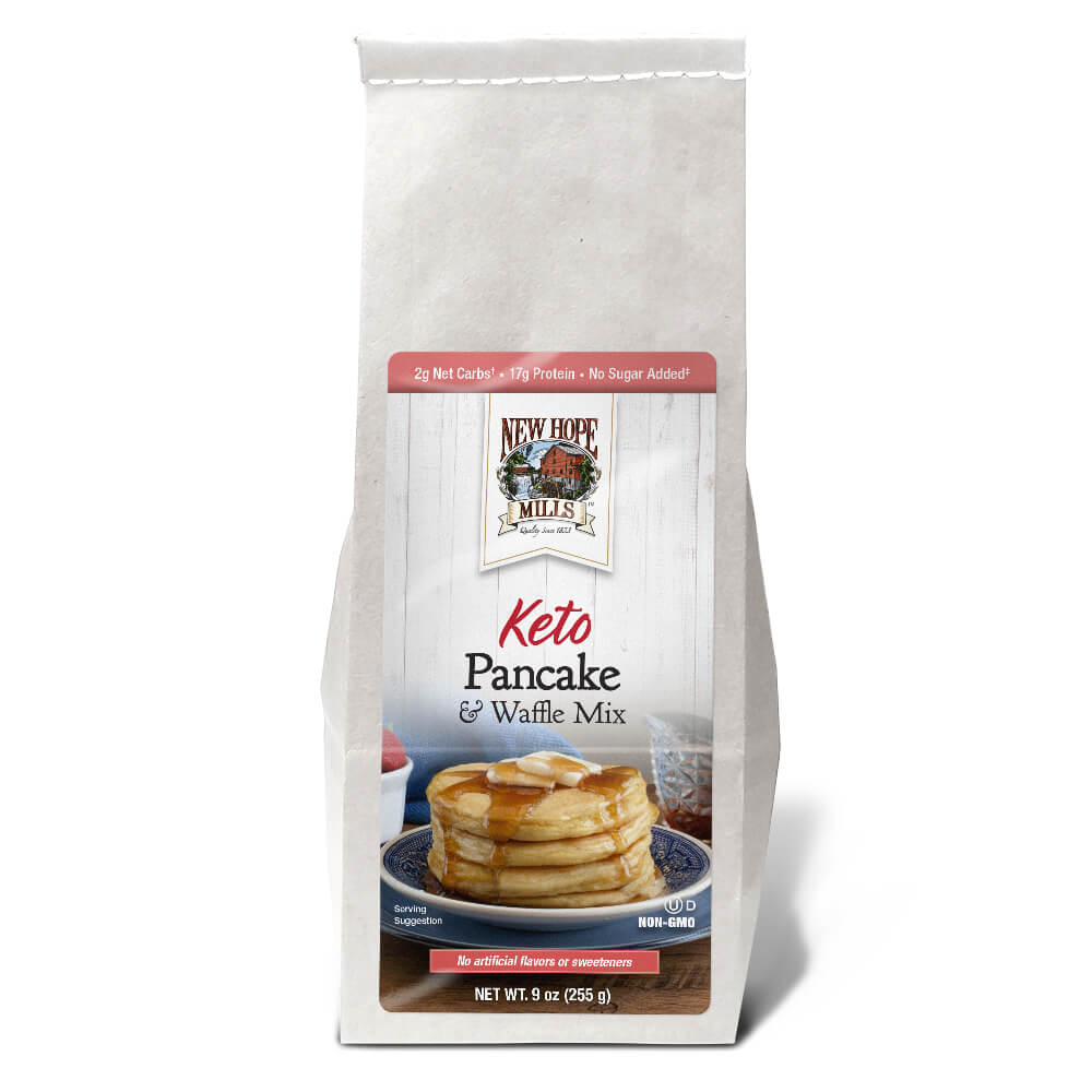 New Hope Mills No Sugar Added Pancake & Waffle Mix 9 oz. - High-quality Breakfast Foods by New Hope Mills at BariatricPal Store