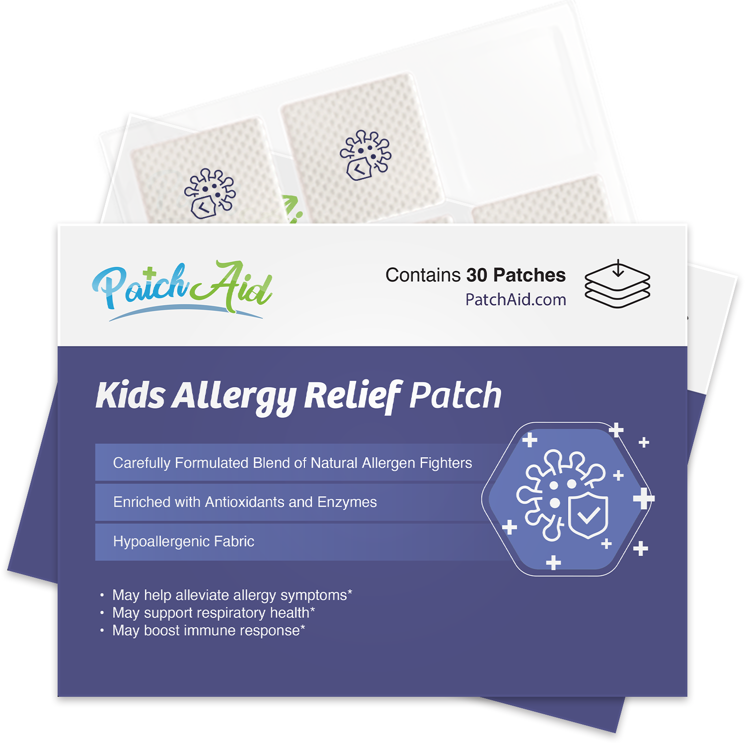 Kids Allergy Relief Patch by PatchAid