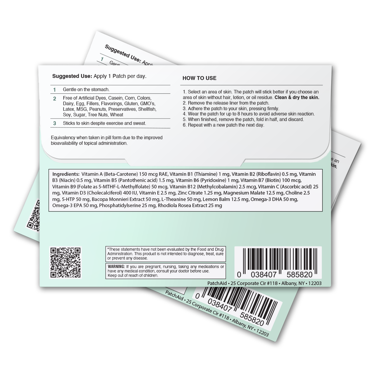 Kids Focus & Clarity Patch by PatchAid