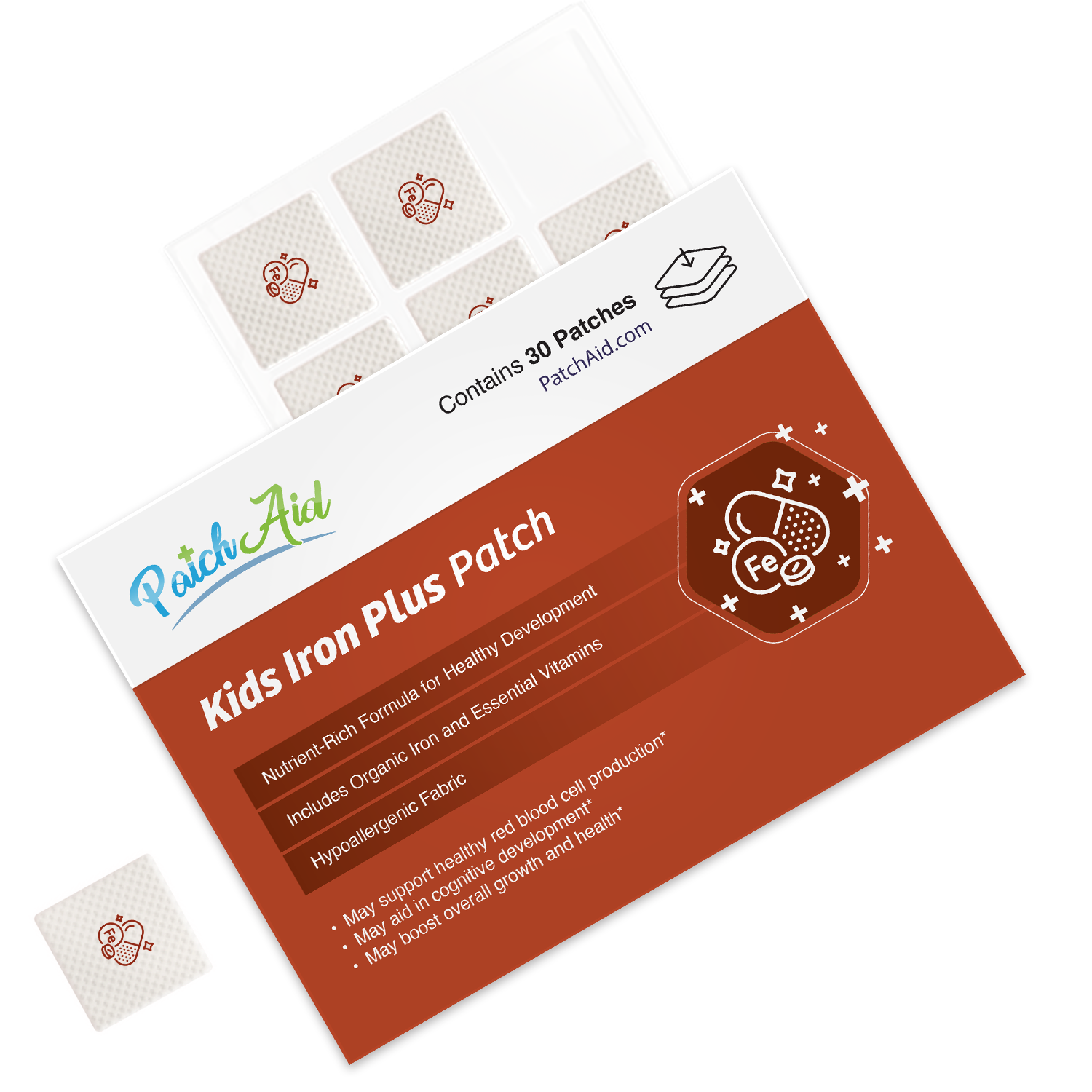 Kids Iron Plus Patch by PatchAid