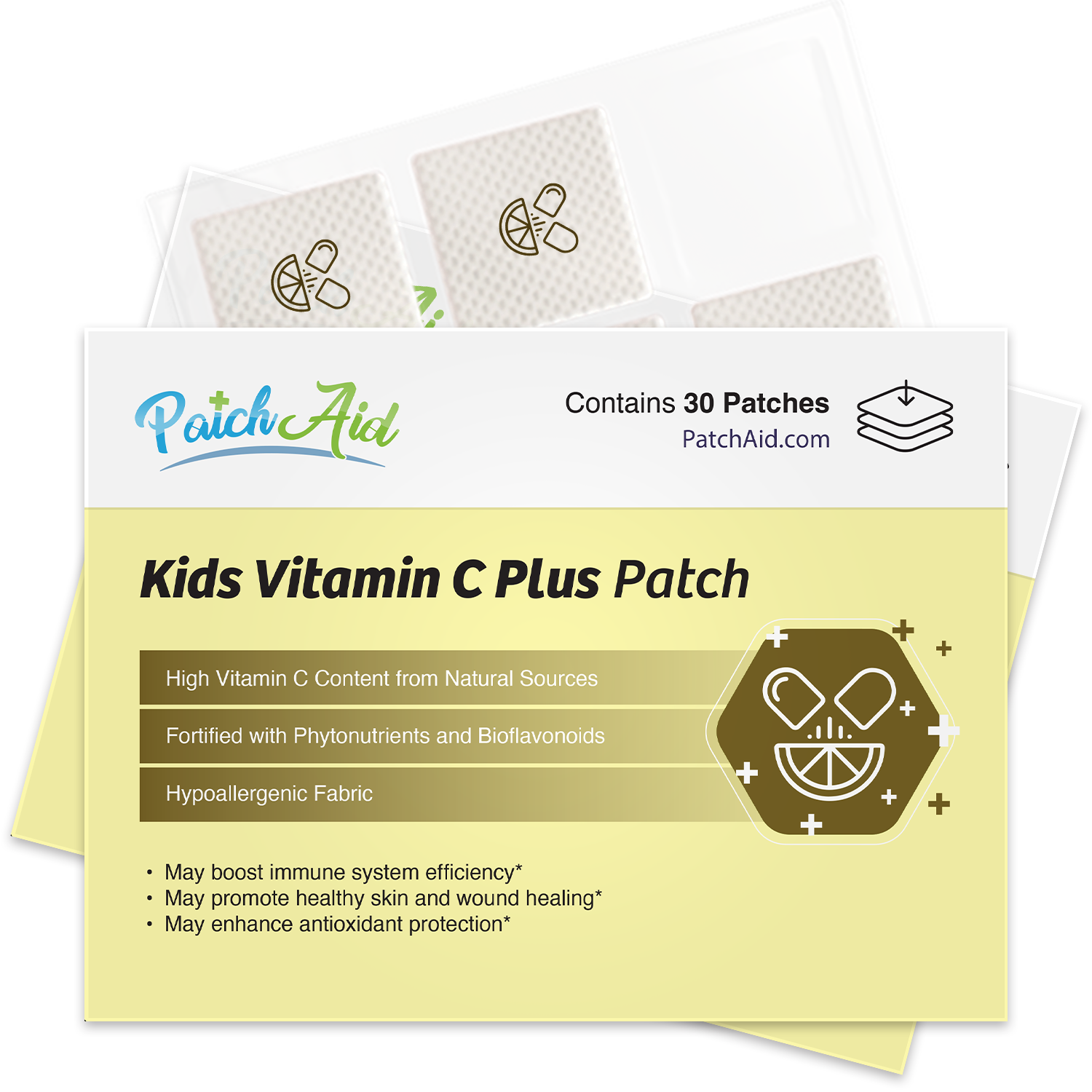 Kids Vitamin C Plus Patch by PatchAid