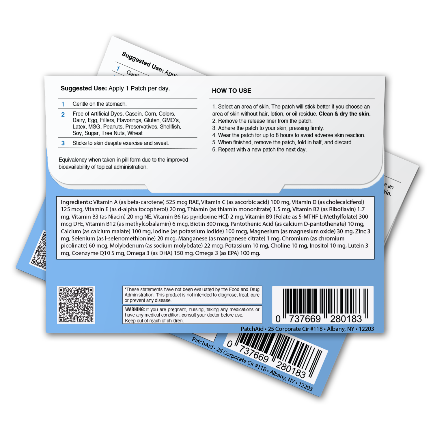 PatchAid Kids Vitamin Patch Pack