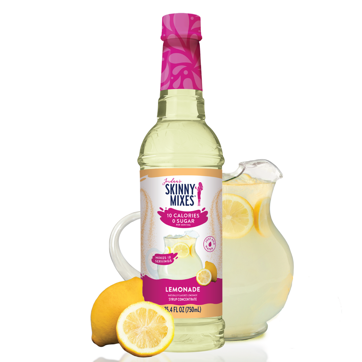 Jordan's Skinny Mixes Sugar Free Lemonade Syrup Concentrate