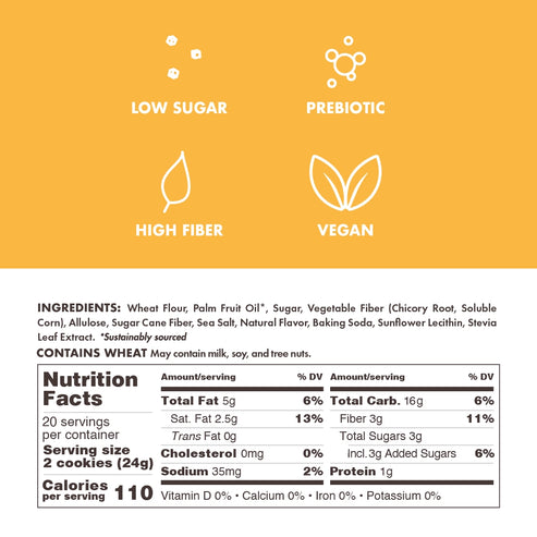 Rip Van Leos Low Sugar Sandwich Creme Cookies - Golden Vanilla